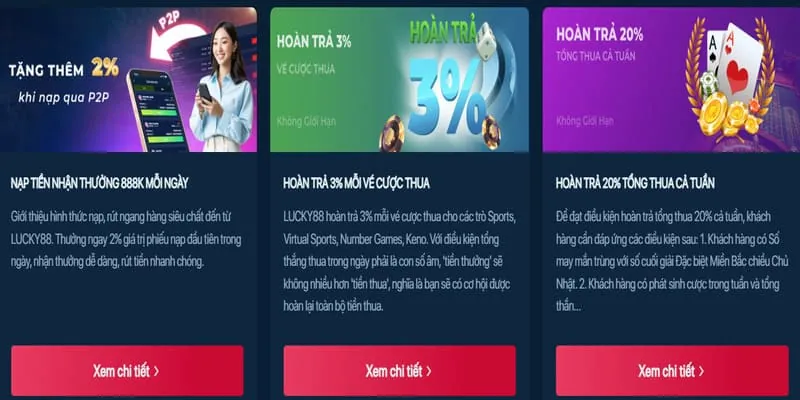 Chương trình VIP Luck888